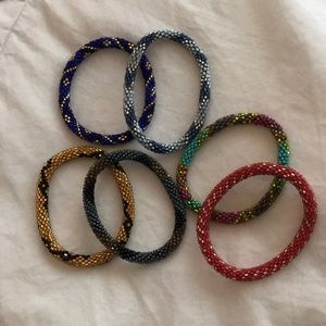 6 bracelets set